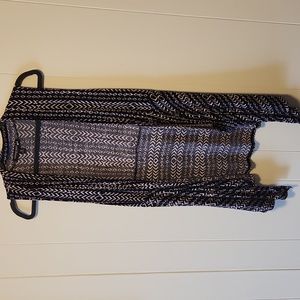 Sleeveless Open Vest Shirt